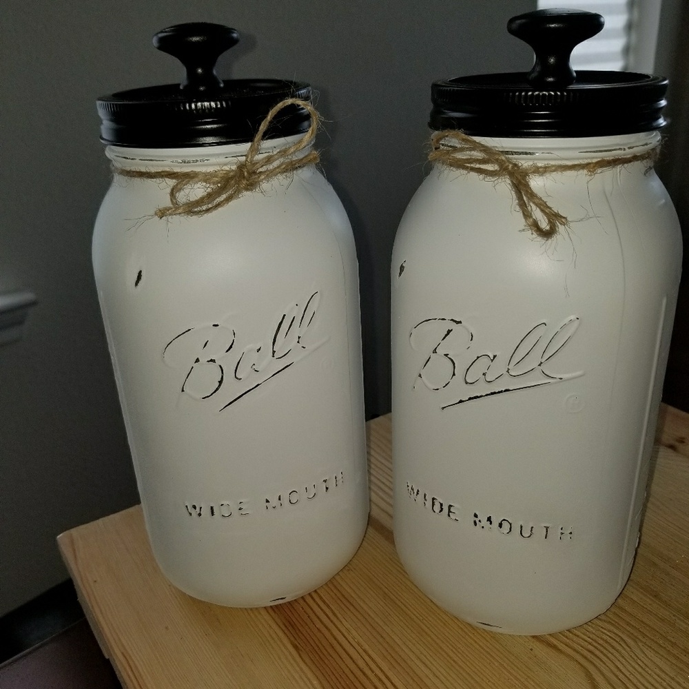 New 1-64oz mason jar